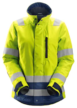 Snickers Workwear AllroundWork High-Vis 375® Isolerend Damesjack Klasse 2 -/3 1137 miniatuur