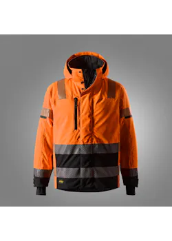 Snickers Workwear 1139 High-Vis Waterdichte Stretch Werkjas, Klasse 3