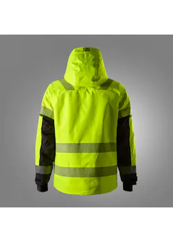 Snickers Workwear 1139 High-Vis Waterdichte Stretch Werkjas, Klasse 3 miniatuur