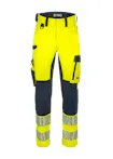 High Vis Geel/Marineblauw