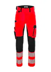 High Vis Rood/Zwart