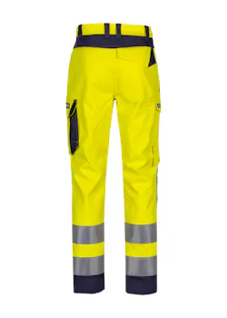 Sioen Hi-Vis Mizar Werkbroek 114UA2PF9 miniatuur