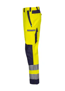 Sioen Hi-Vis Mizar Werkbroek 114UA2PF9 miniatuur