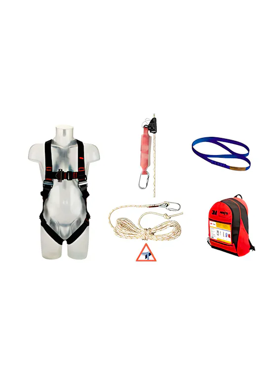 3M Protecta 1150511 Absturzsicherungsset für Dachdecker