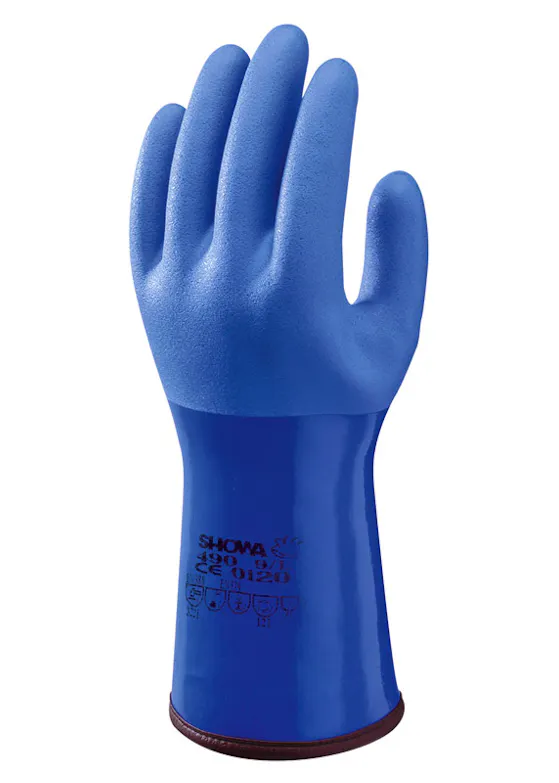 Showa 490 Winterhandschuh (PVC)