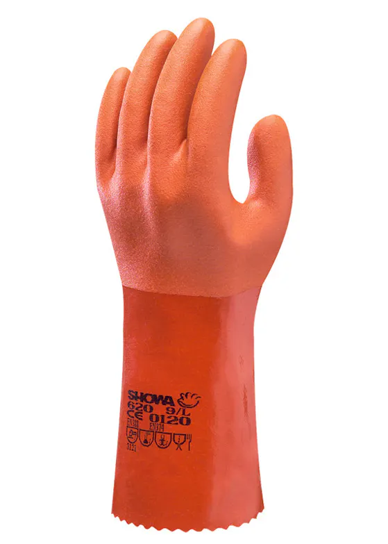 Showa PVC-Arbeitshandschuh 620