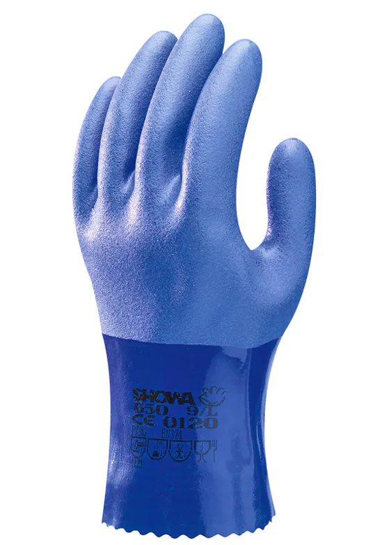 Showa 650 PVC-Arbeitshandschuh