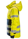 Snickers Waterdichte Isolerend Jack met Capuchon High-Vis Klasse 3 1162 miniatuur