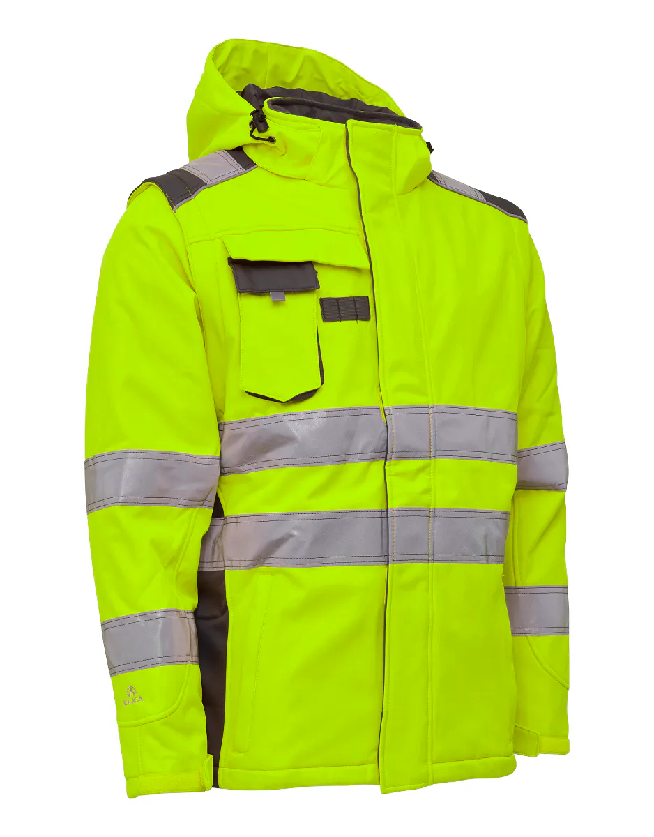 High Vis Geel/Medium Grijs