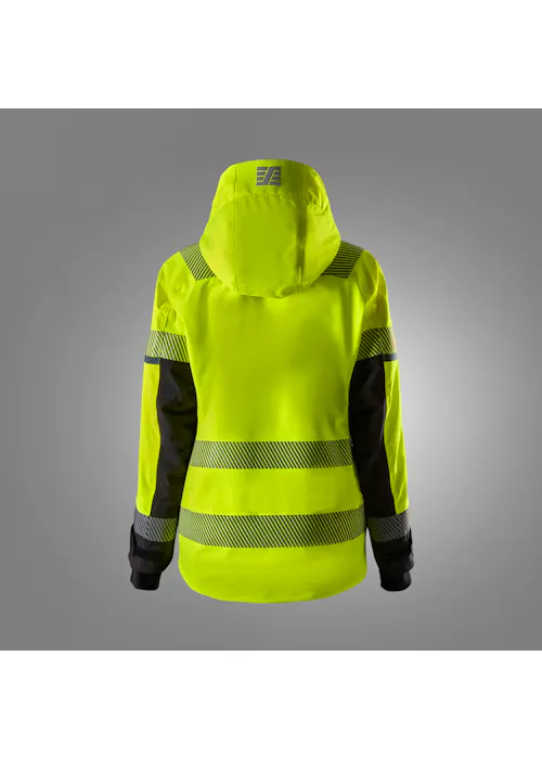 Snickers Workwear 1179 High-Vis Waterdichte Stretch Dames Werkjas, Klasse 2/3