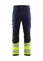 Blåkläder 1193 High-Visibility-Arbeitshose mit 4-Wege-Stretch, ohne Nageltaschen Vorschaubild