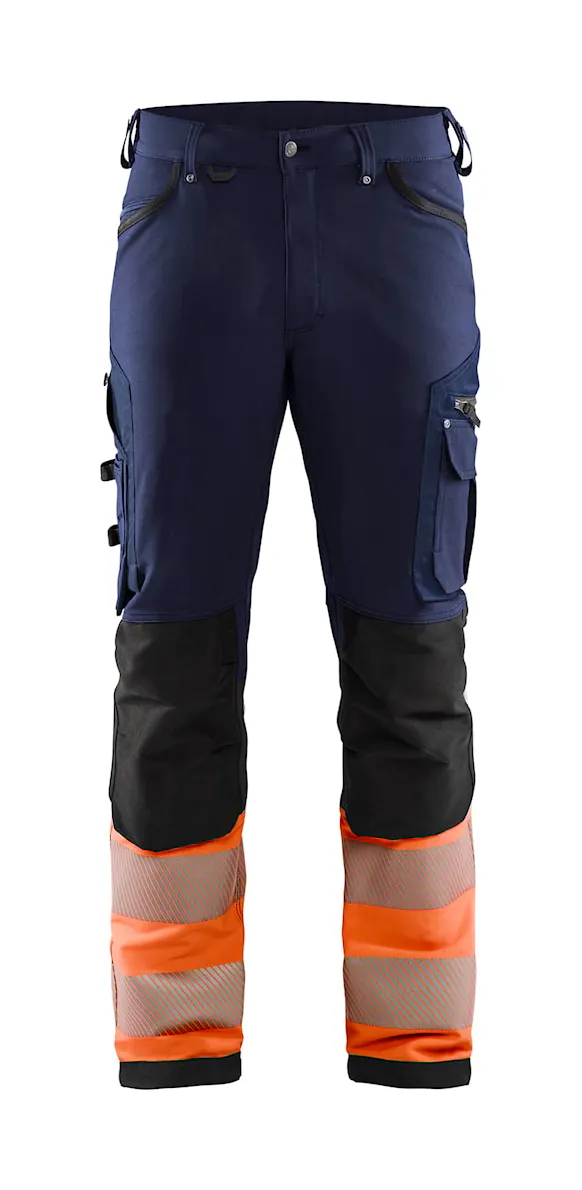 Marineblauw/Oranje