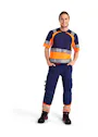 Blåkläder 1193 High-Visibility-Arbeitshose mit 4-Wege-Stretch, ohne Nageltaschen Vorschaubild