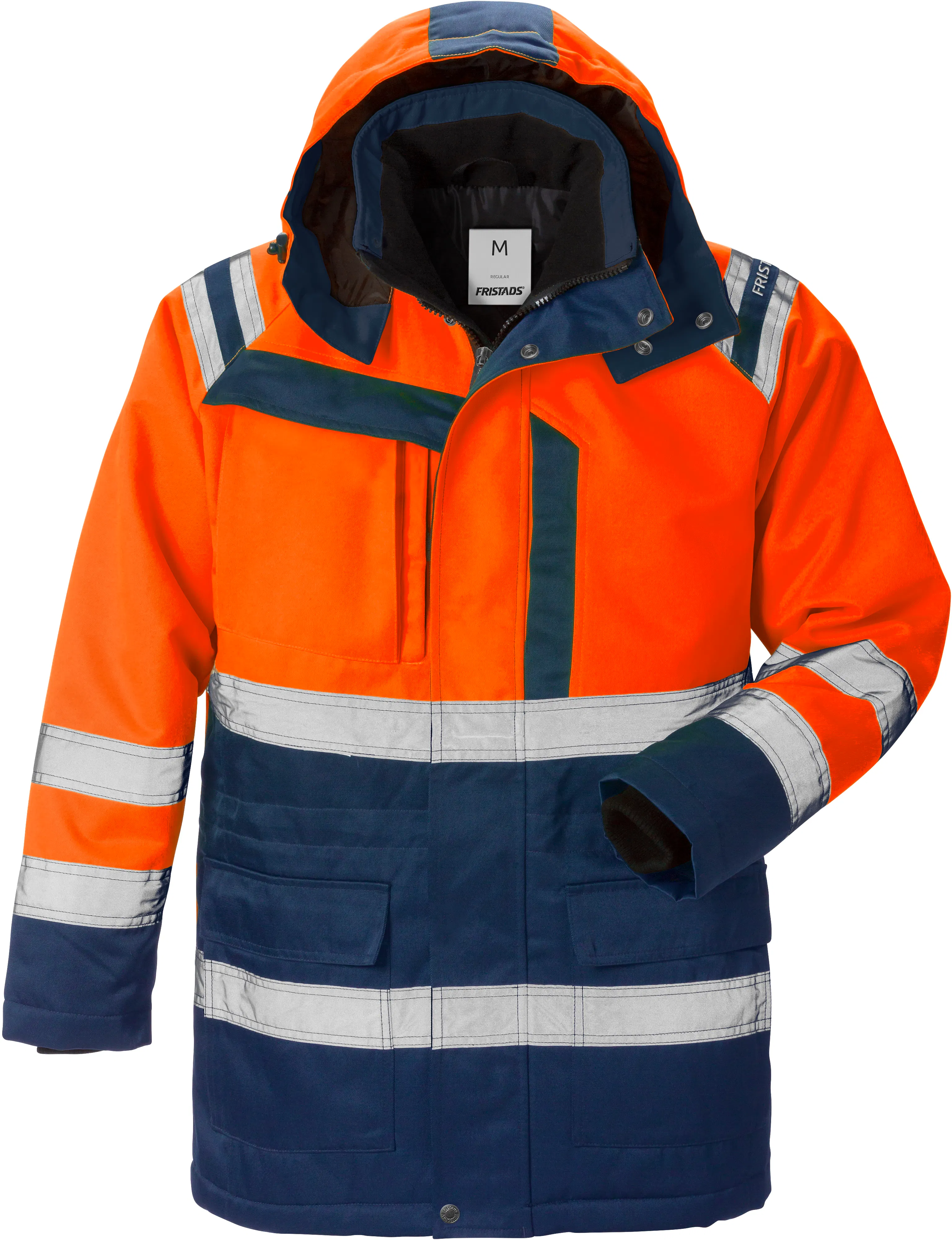 Hi-Vis Orange/Marineblau