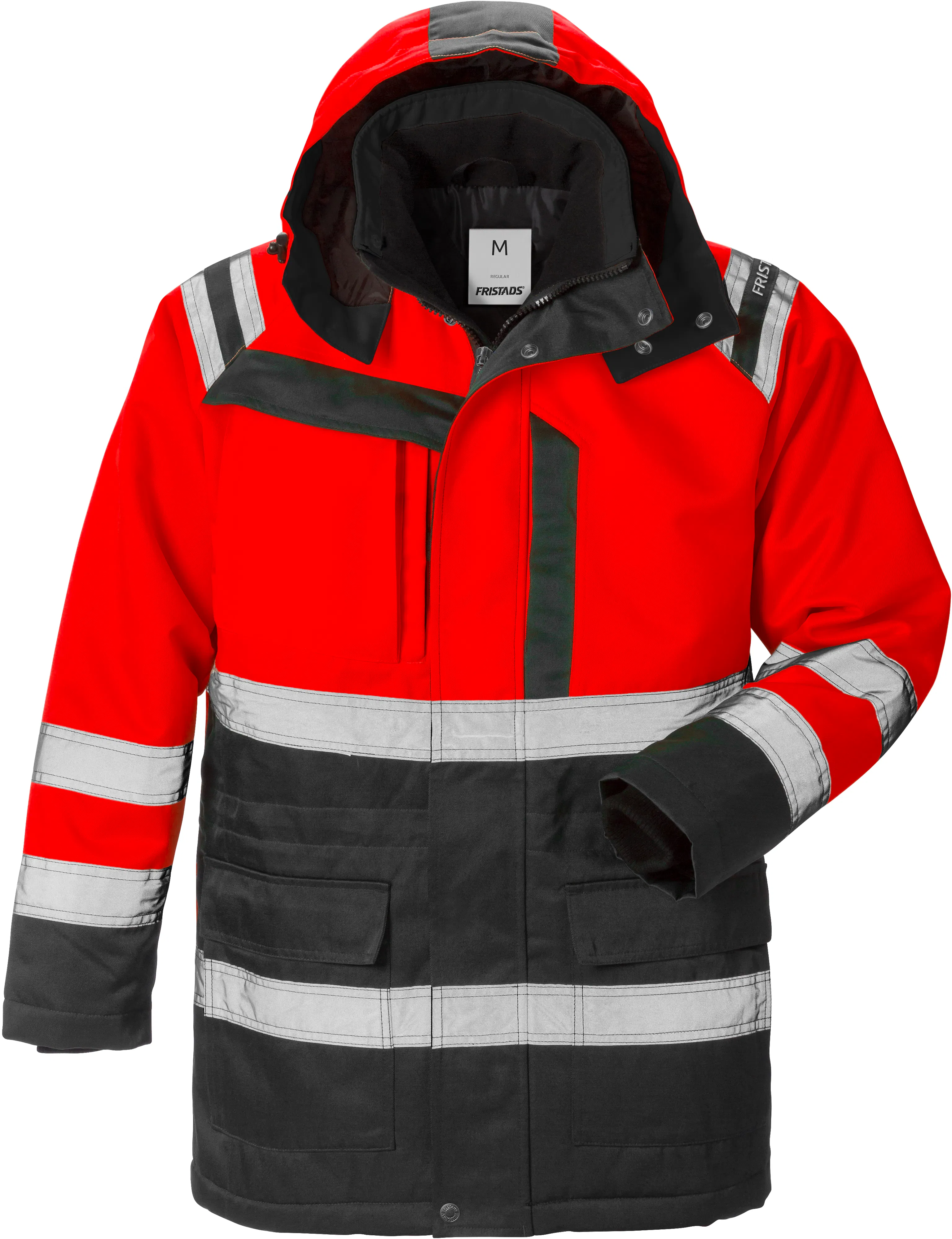 Hi-Vis Rot/Schwarz