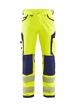 Blåkläder 1197 High Visibility Werkbroek met 4-Weg Stretch zonder Spijkerzakken