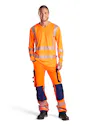 Blåkläder 1197 High-Visibility-Arbeitshose mit 4-Wege-Stretch, ohne Nageltaschen Vorschaubild