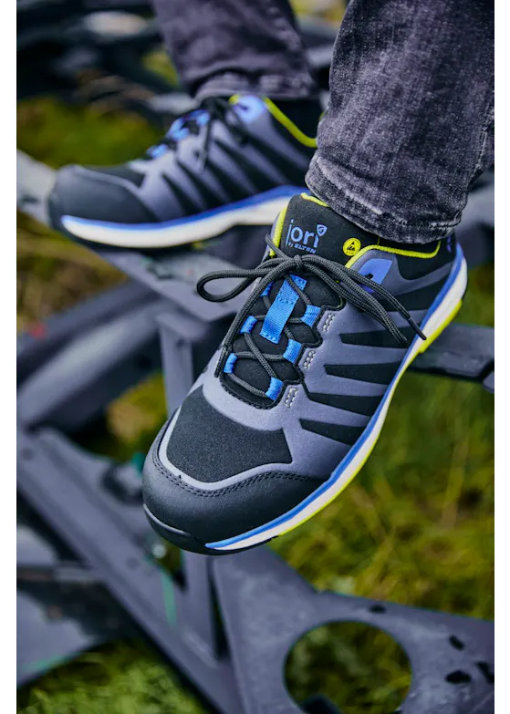 Elten Jori Sicherheitshalbschuh Jo-RAPID ESD-S3 Blau - Gelb
