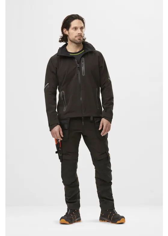 Snickers Workwear Flexiwork, Waterdicht Soft Shell Jack met Capuchon 1218