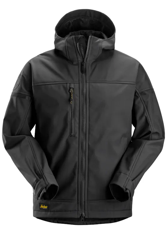 Snickers Workwear Softshell-Stretch-Jacke mit Kapuze 1226