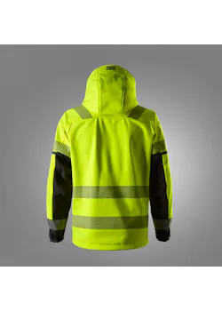 Snickers Workwear 1232 High-Vis Softshell Werkjas, Klasse 3 miniatuur