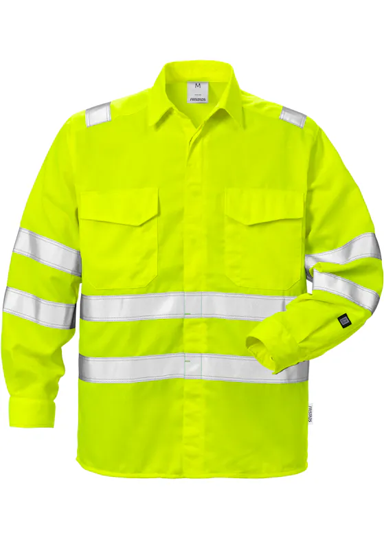 Fristads 124176 Overhemd High Vis Klasse 3 7049 Spd Reflecterend