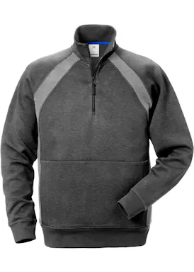 Fristads Sweatshirt Met Korte Rits 1755 Df