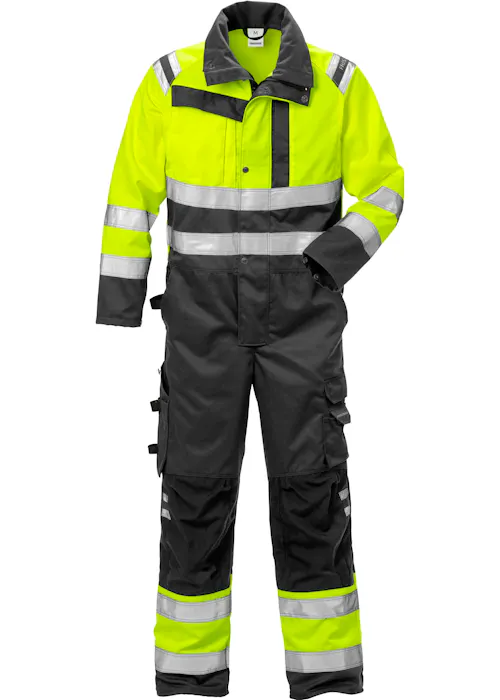 Fristads 124376 Overall High Vis Klasse 3 8026 Plu Reflecterend Waterafstotend