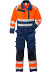 Hi-Vis Oranje/Marineblauw