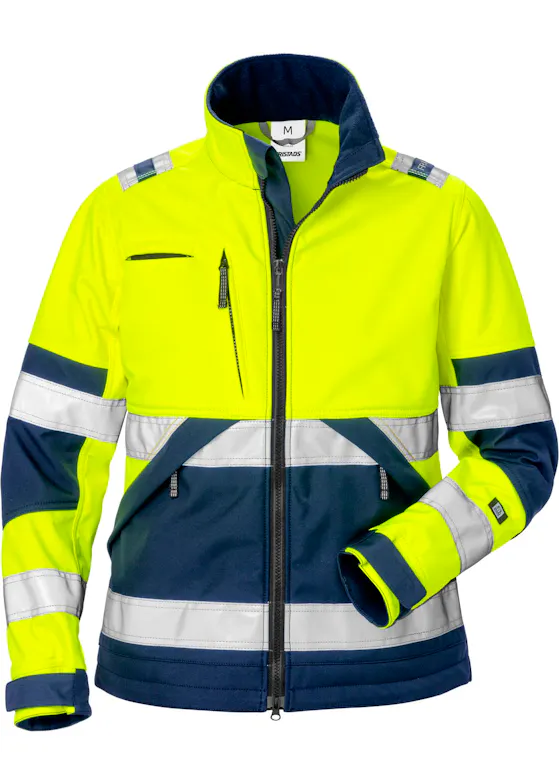 Fristads Hi Vis Softshelljack Dames Klasse 2 4183 Wyh