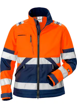 Fristads High Vis Softshelljack Dames Klasse 2 4183 Wyh
