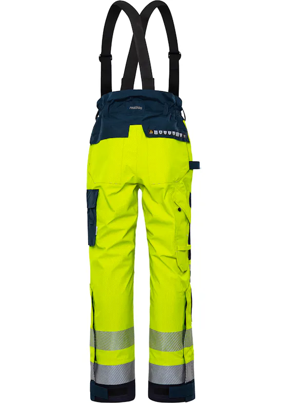 Fristads Flamestat Hi-Vis Gore-Tex Pyrad® Shellhose Klasse 2 2095 GXE