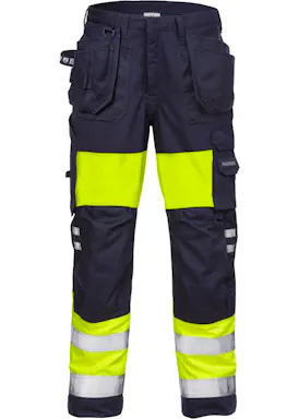 Fristads Flamestat Hi-Vis-Damen-Arbeitshose, Klasse 1, 2777 Aths