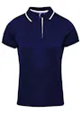 Premier Contrast Coolchecker® PW619 Poloshirt Slim Fit Dames miniatuur