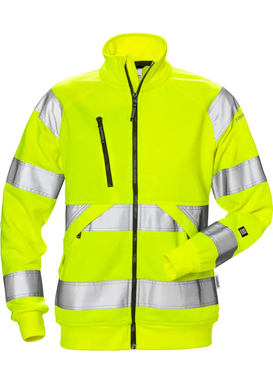 Fristads Hi Vis Sweatjack Dames Klasse 3 7427 Shv