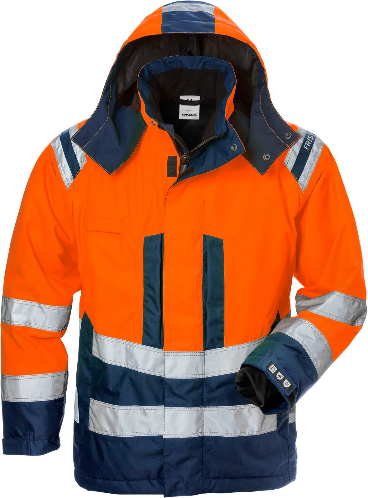 Hi-Vis Orange/Marineblau