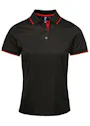 Premier Contrast Coolchecker® PW619 Poloshirt Slim Fit Dames miniatuur