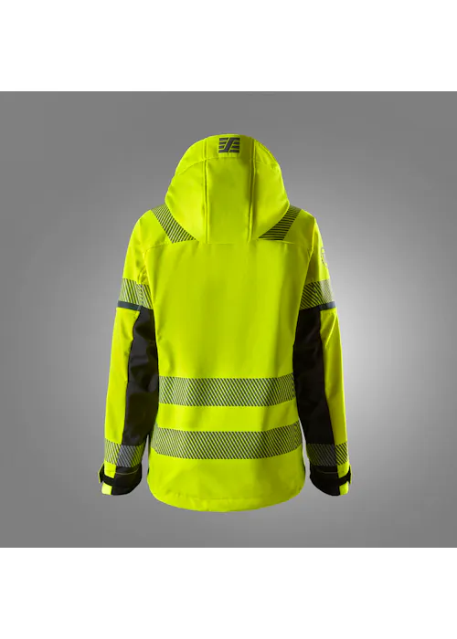 Snickers Workwear 1273 High-Vis Softshell Dameswerkjas, Klasse 2/3