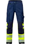 Hi-Vis Geel/Marineblauw