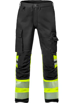Fristads Stiby High Vis Broek Stretch Klasse 1 2705 Plu miniatuur