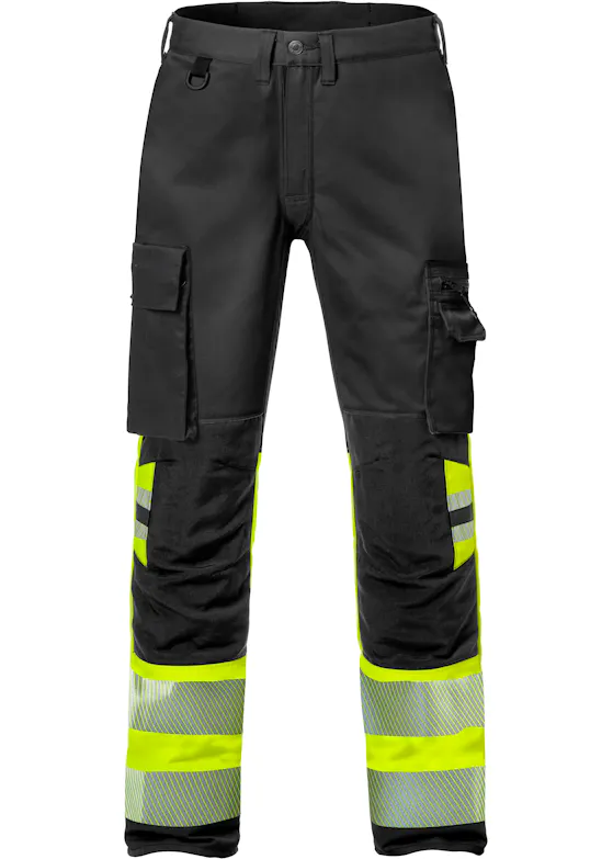 Fristads Hi Vis Broek Stretch Klasse 1 2705 Plu