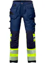 Fristads Hi Vis Werkbroek Stretch Klasse 1 2706 Plu miniatuur