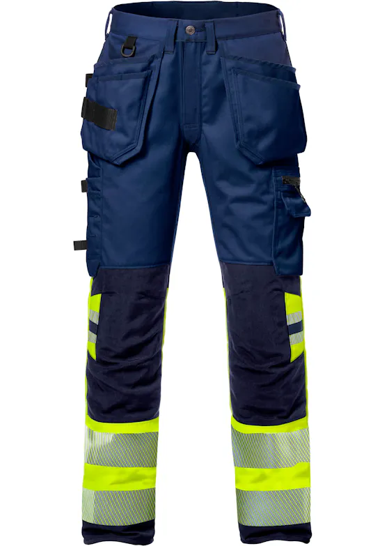 Fristads Hi Vis Werkbroek Stretch Klasse 1 2706 Plu