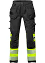 Fristads Hi Vis Werkbroek Stretch Klasse 1 2706 Plu miniatuur
