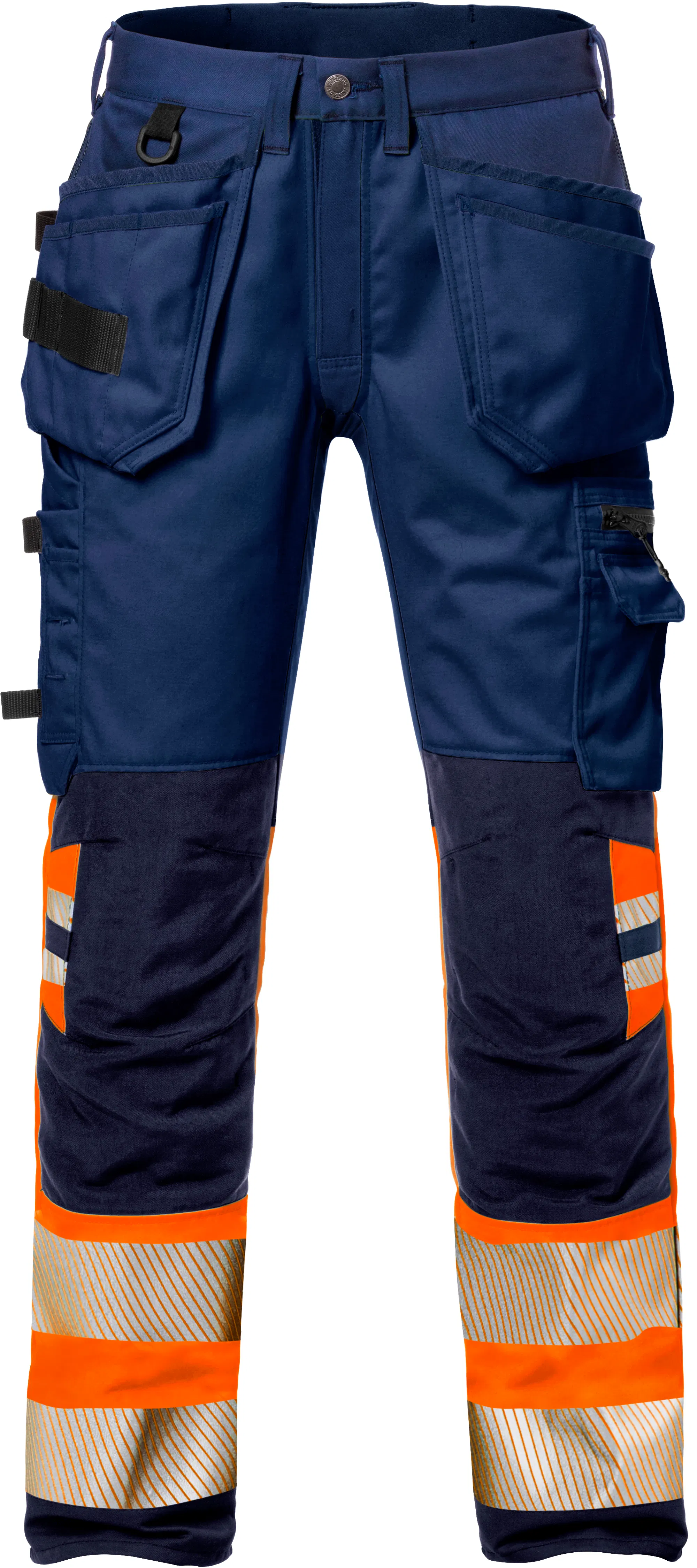 Hi-Vis Orange/Marineblau