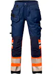 Hi-Vis Oranje/Marineblauw
