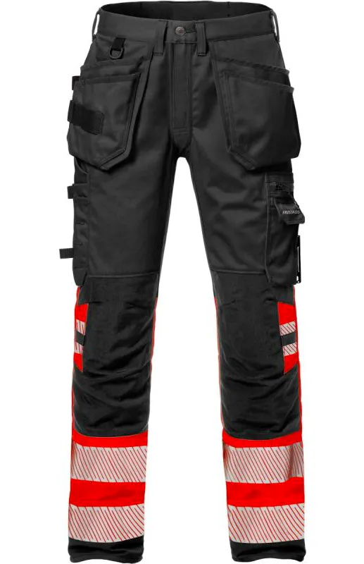 Hi-Vis Rot/Schwarz
