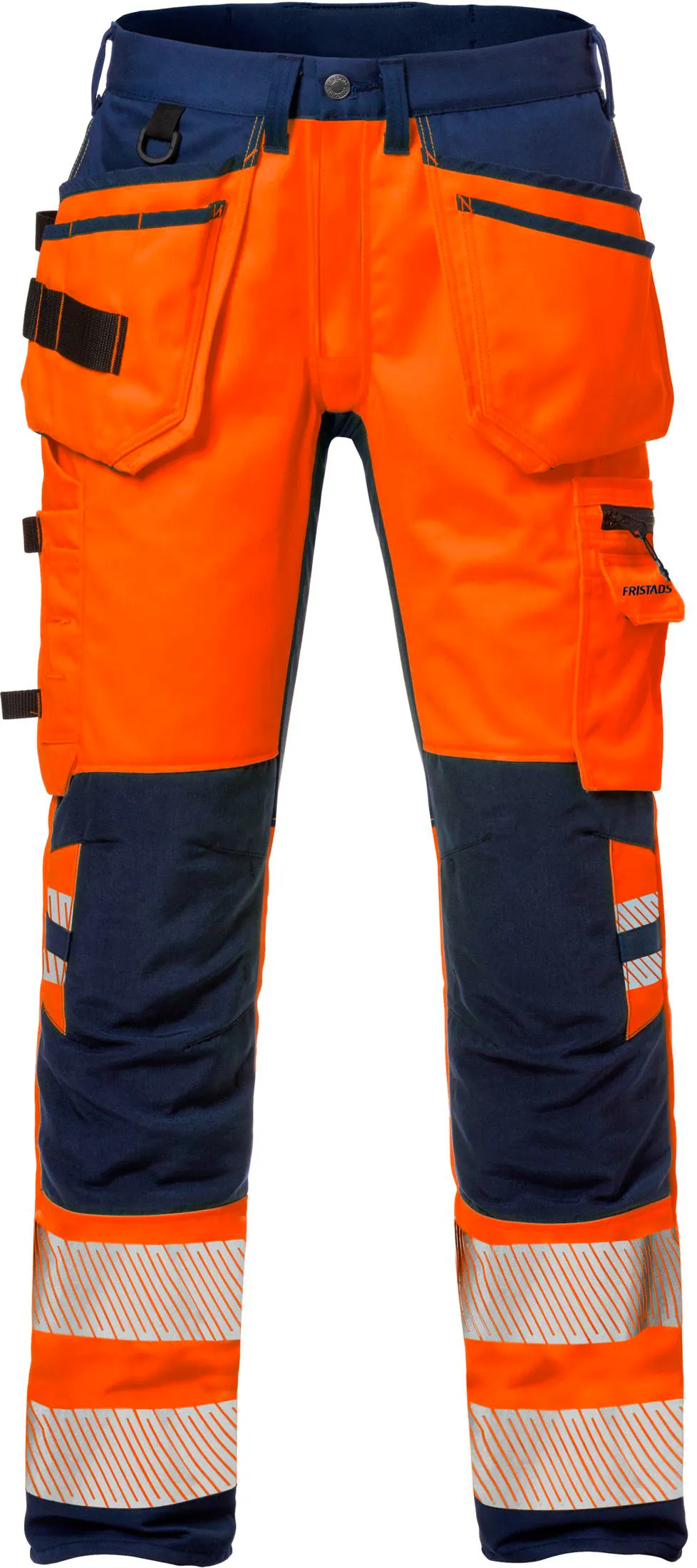 Hi-Vis Oranje/Marineblauw