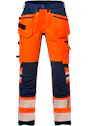 Fristads Hi Vis Werkbroek Stretch Klasse 2 2707 Plu miniatuur