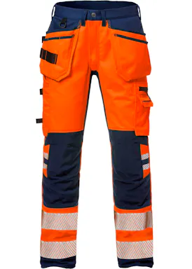 Fristads Hi Vis Werkbroek Stretch Klasse 2 2707 Plu